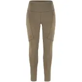 Fjällräven Legging Women Abisko Suede Brown-XXS