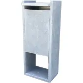 VASP Pakketbrievenbus Everest Xl - Natuursteen - Blauwe Hardsteen - 40x100x32cm