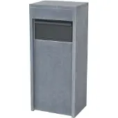 VASP Pakketbrievenbus Alicante - Natuursteen - Blauwe Hardsteen - 46x102x34cm