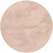 Pergamon Luxus Super Soft Feel Vloerkleed Pearl rond