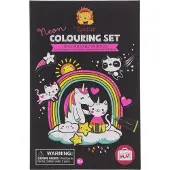 Selecta Neon Kleurset - Unicorn & Friend - Vanaf 5 jaar - Met opbergbox