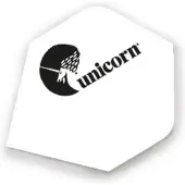Unicorn Super Maestro 125 - White - Dart Flights