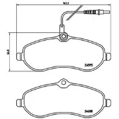 MAGNETI MARELLI 363700461096 Remblokken