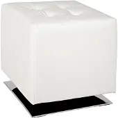 Haku Draaikruk met chromen onderstel | Wit | 90 kg draagvermogen