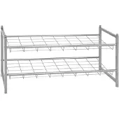 Die Möbelfundgrube Schoenenrek Leonore 80cm, 2 planken - aluminium