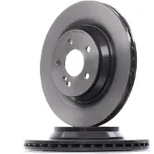 Brembo Remschijf 09A81811 achter, geventileerd, sterk gecarboniseerd, 1 Stuk