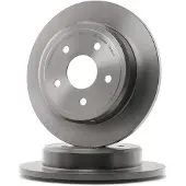 Brembo Remschijf 08A86311 achter, volledig, 1 Stuk
