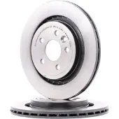 Brembo Remschijf 9958711 achter, geventileerd, 1 Stuk