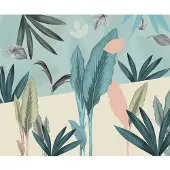 Overig Fotobehang Naive - Meerkleurig - 2,50m X 300cm