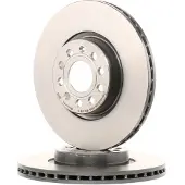 Brembo 06-13 Audi A3/15-20 A3/06-13 A3 Quattro Front Premium UV Coated OE Equivalent Rotor