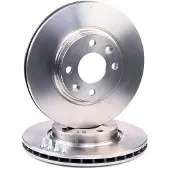Bosch Remschijf 0 986 479 A86 voorkant, geventileerd, sterk gecarboniseerd, 1 Stuk