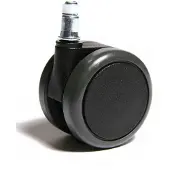 Topstar Wielen | voor harde legplanken wiel-d. 65 mm | passend voor bureaudraaistoel | stiftlengte 23 mm stift-d. 11 mm | 5 st./zak | 1 stuk - 6990 6990