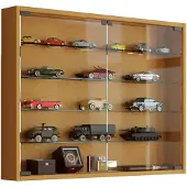 VCM Vitrinekast wandvitrine Mandosa L beuken