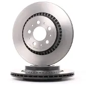 Brembo 03-14 Volvo XC90 Rear Premium UV Coated OE Equivalent Rotor