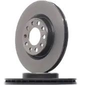 Brembo Remschijf 09C49611 achter, geventileerd, 1 Stuk