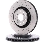 Brembo 17-19 Honda Civic Front Premium UV Coated OE Equivalent Rotor