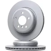Bosch Remschijf 0 986 479 E04 achter, geventileerd, sterk gecarboniseerd, 1 Stuk