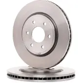 Brembo Remschijf 09B62810 voorkant, geventileerd, 1 Stuk