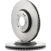 Brembo Remschijf 09A53211 voorkant, geventileerd, 1 Stuk
