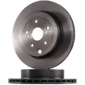 Brembo 08-14 Subaru Impreza/2016 WRX/15-17 WRX STI Rear Premium UV Coated OE Equivalent Rotor