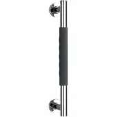 Wenko Wandgreep Secura 40cm RVS met anti-slip softtouch handvat - Veiligheidsgreep - Wandbeugel - Badgreep - Belastbaarheid max. 120 Kg - TÜV getest, gekeurd en gecertificeerd