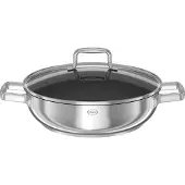 Rösle Koekenpan Moments 24 cm Zilver