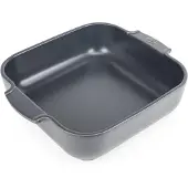 Peugeot - Plat four céramique carré ardoise 28 cm - 11'