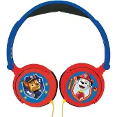 Lexibook Paw Patrol Stereo Bedrade Opvouwbare Koptelefoon met veilige volumebeperking