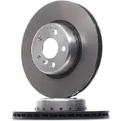 Brembo Remschijf 09D90413 voorkant, geventileerd, sterk gecarboniseerd, 1 Stuk