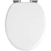 Wenko Klassiek Wit MDF Toiletglas met Soft-Close