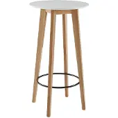 Wohnling Bartafel wit rond 60x110x60 cm - WL6.094