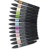 Winsor & Newton 0290142 Promarker 12+1 Manga Fantasy | Professionele layoutmarkers & alcoholmarkers