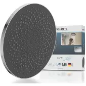 Schutte CAPRI Hoofddouche - Douchekop Rond - ø 26 cm - Chroom-Antraciet