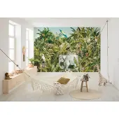 Overig Fotobehang Jungle Exped - Meerkleurig - 2,50m X 350cm