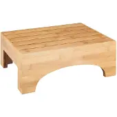 Wenko Bad Opstapje Bambusa - Bamboe - Bamboe - 40x15x30cm