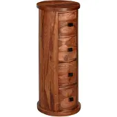 Wohnling Dressoir sheeshamhout 35x85x35 cm