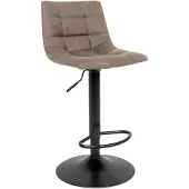 House Nordic Barkruk - Set van 2 - Max. 120 kg - 43 x 43 x 108 cm - Lichtbruin
