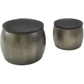 Wohnling Salontafel, Salontafel (Ø 55 x 45 cm, Ø 45 x 40 cm)