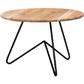 Wohnling Salontafel acaciahout 60 cm breed