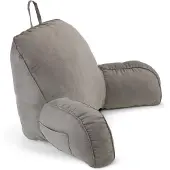 Maximex Rugkussen met armleuning Grijs | one size