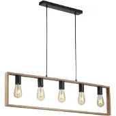 JUST LIGHT Landelijke hanglamp Franky 5-lichts