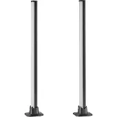RL LIVE YOUR LIGHT REALITY BOY Tafellamp - Zwart - incl. 2x LED RGB 5W - Dynamisch licht - Geintegreerde dimmer - Memory functie - Afstandsbediening - RGB-kleurwisselaar - Sound bediening