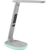 Paul Neuhaus Bureaulamp Tina, dimbaar, wit / opaal, Werkkamer / Kantoor, Kunststof, bureaulamp