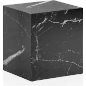 Wohnling Salontafel MONOBLOC zwart 40x40x45 cm