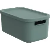 Rotho Albula Light - Decoratieve opbergbox - 12 L - groen