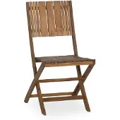 Siena Garden Falun klapstoel Teak 57x46 cm 2 stuks