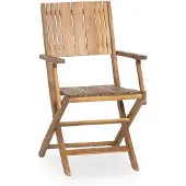 Siena Garden Falun klapstoel Teak 57x50 cm 2 stuks