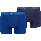 Puma Boxershorts blauw / navy / wit