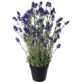 Intratuin Kunstplant Lavendel Paars D 20 H 77 Cm