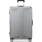 Samsonite Lite-Box Alu Boss Edition 4 wielen Trolley 76 cm zilverkleurig